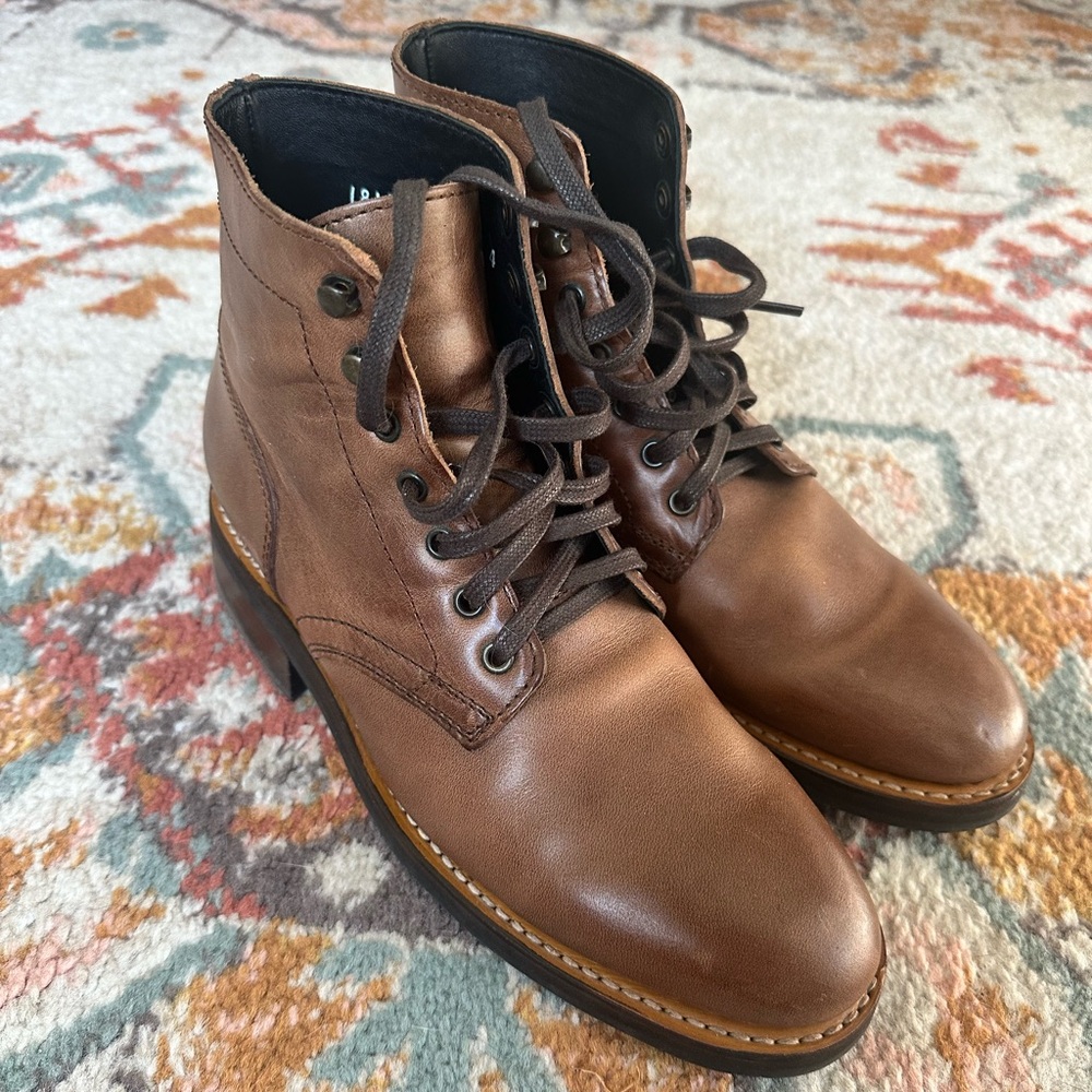 Mens Thursday Boot Co. Captain boots in Natural size 6